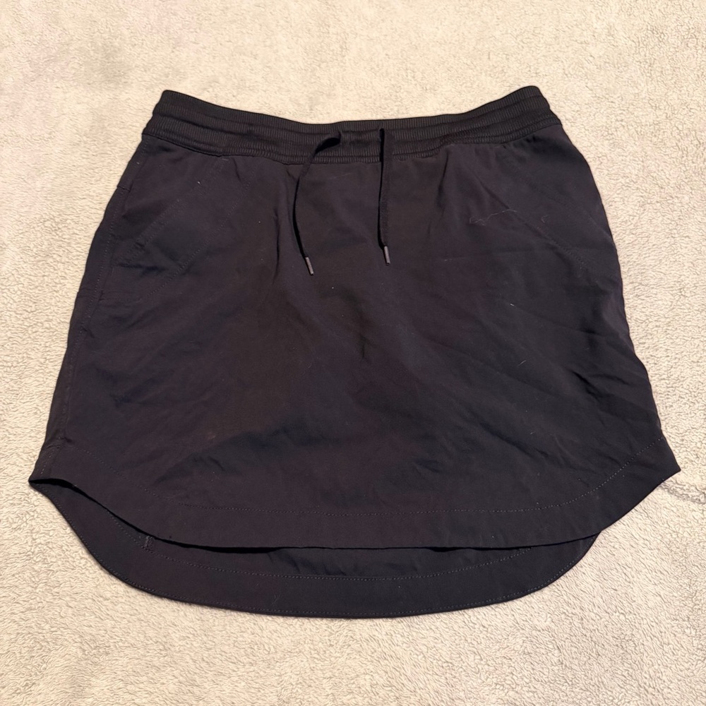 MARMOT Black Quick Dry Flat Front Pockets Activewear Skirt Women's Size XS